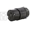 Ac Works Locking Connector, L14-20R, 20 A, 125/250V AC, Single Phase, Black ASL1420R-BK - alternate 6
